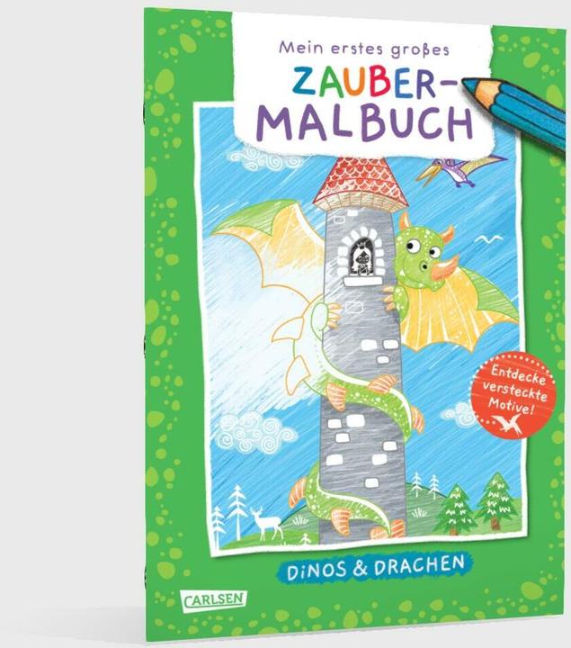 Actual product image My first big magic colouring book: Dinos & dragons