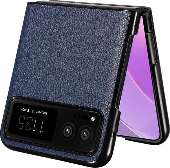 Image du produit MU Classic Série de couvertures de livres en cuir Litchi (Motorola Razr 40)