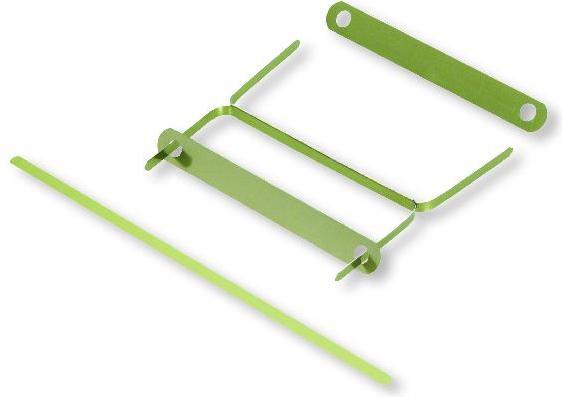 Actual product image Elba Metal stapling tongue, brass-colored lacquered Dimensions: 45 x 160 mm