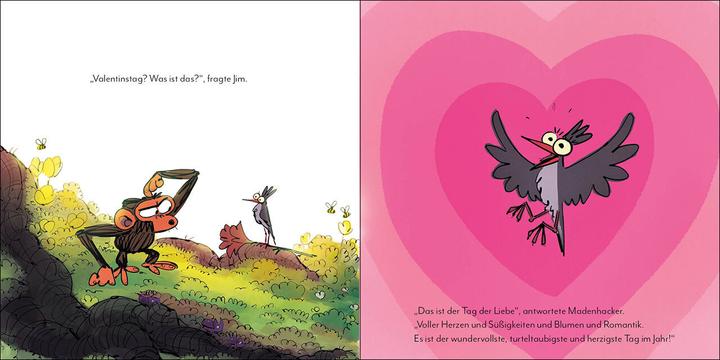 Produktbild Loewe Schönen Valentinstag, Jim! (Deutsch, Suzanne Lang, Max Lang, 2024)