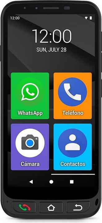 Actual product image SPC Zeus 4G Pro (64 GB, Black, 5.50", 13 Mpx, 4G)