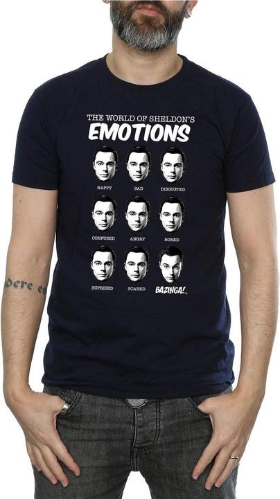 Image du produit Dam Mens Emotions Sheldon Cotton T-Shirt (S)