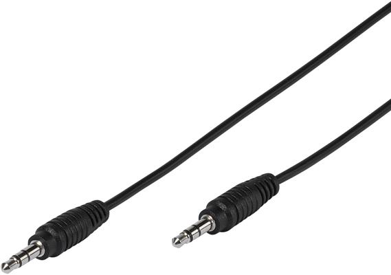 Immagine prodotto Vivanco Attacco da 3,5 mm, 3,5 mm maschio -3,5 mm maschio (1 m, Connettore da 3,5 mm (AUX))