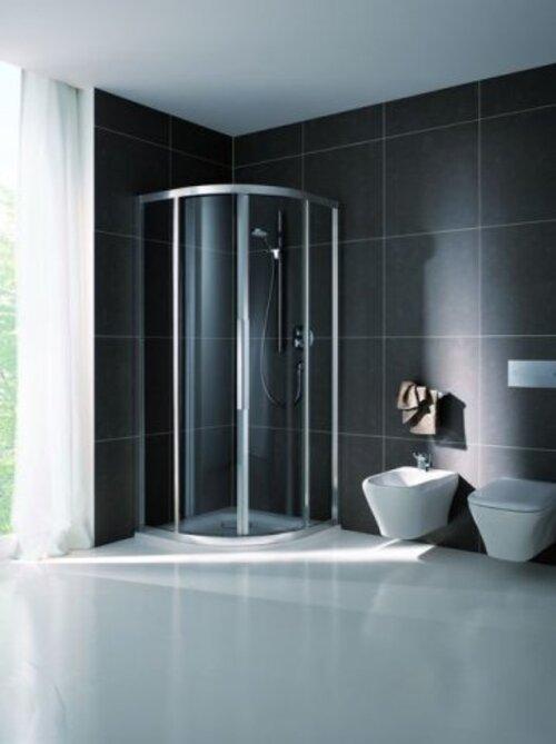 Image du produit Koralle Cabine de douche quart de cercle avec 2 éléments coulissants et 2 panneaux fixes myDay VSF (57.40 cm, 208 cm, 37.40 cm)