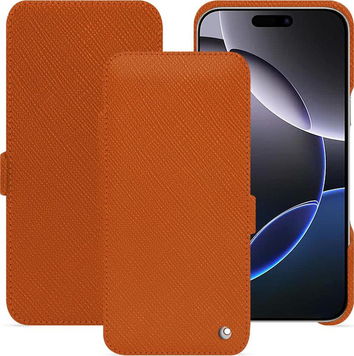 Noreve Horizontal leather flap shell (Apple iPhone 16 Pro Max)