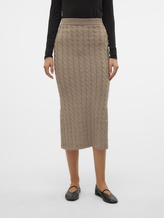 Produktbild Vero Moda AWLORELLA Hohe Taille Langer Rock Strickrock (M)