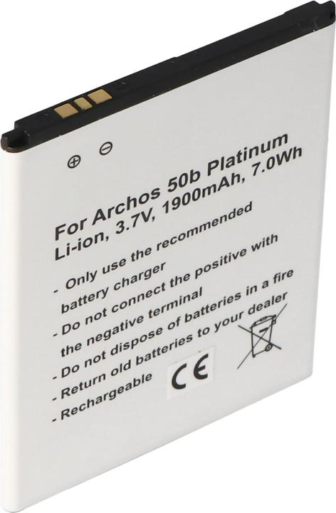 Produktbild AccuCell Akku für Archos AC50BPL Akku Archos 50b Platinum