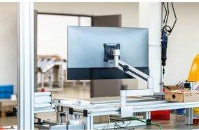 Actual product image Durable Monitor holder with arm for 1 monitor, HxWxD 470 x 345 x 120 mm, through-desk (Table, 37.99")