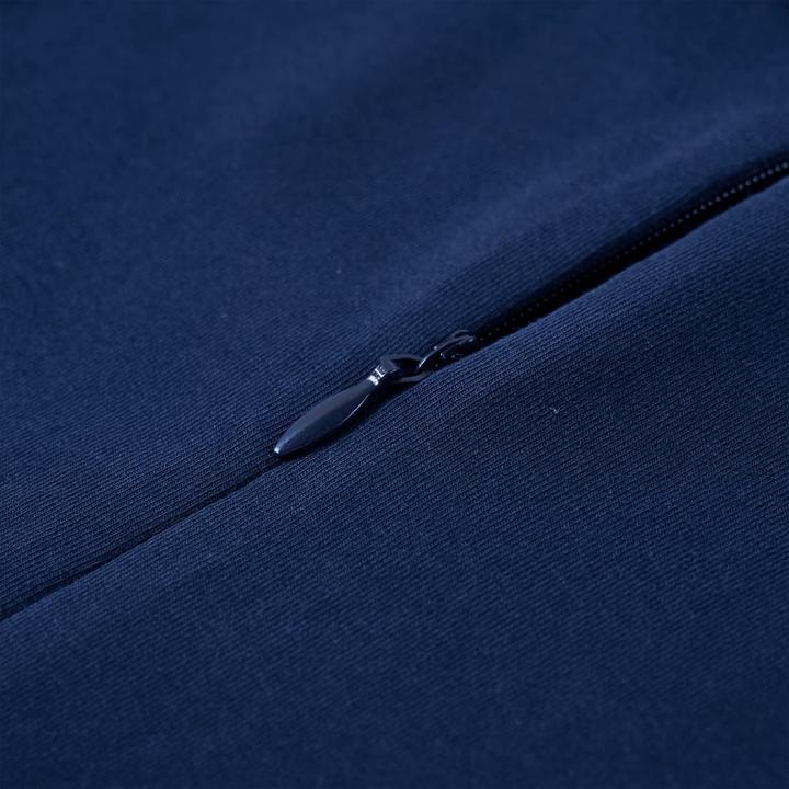Actual product image VidaXL Children's dress with long sleeves navy blue 104,Material of the (104)