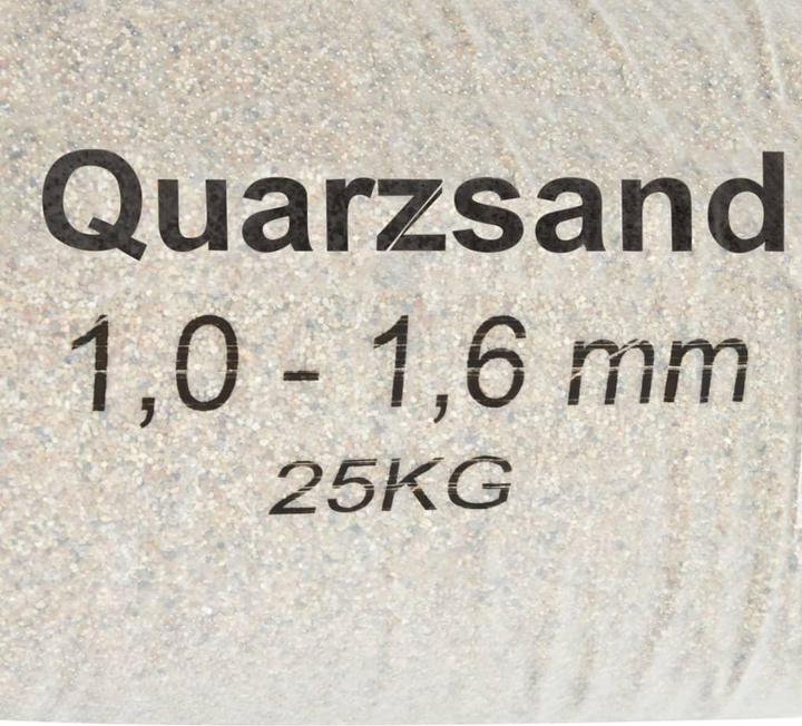 Produktbild VidaXL Filtersand 25 kg 1,0-1,6 mm