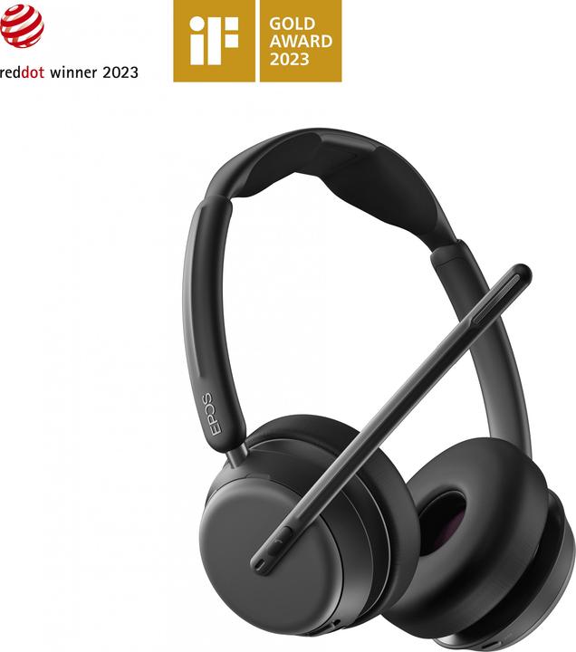 Actual product image EPOS IMPACT 1060 ANC Stereo Bluetooth Headset with Active Noice Cancelling (ANC) (Wireless, Cable, USB-C)