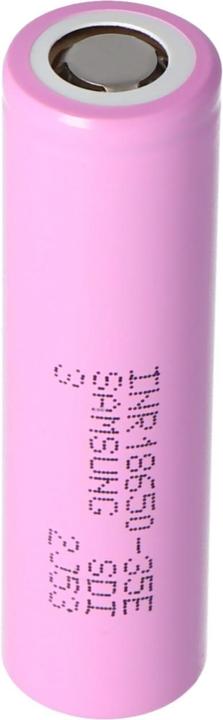 Produktbild Samsung Akku INR18650-35E flacher Pluspol auswählbar mit oder ohne Lötfahnen (1 Stk., 18650, 3500 mAh)