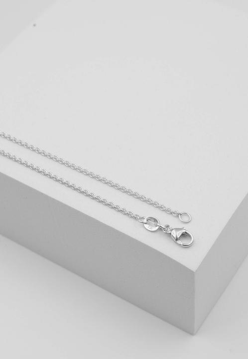 Actual product image Muau Round anchor (750/18K white gold, 42 cm)