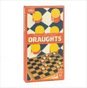 Image du produit Professor Puzzle Classic Wooden Draughts Game - Jeu de société anglais Draughts en bois, classique antique (Anglais)