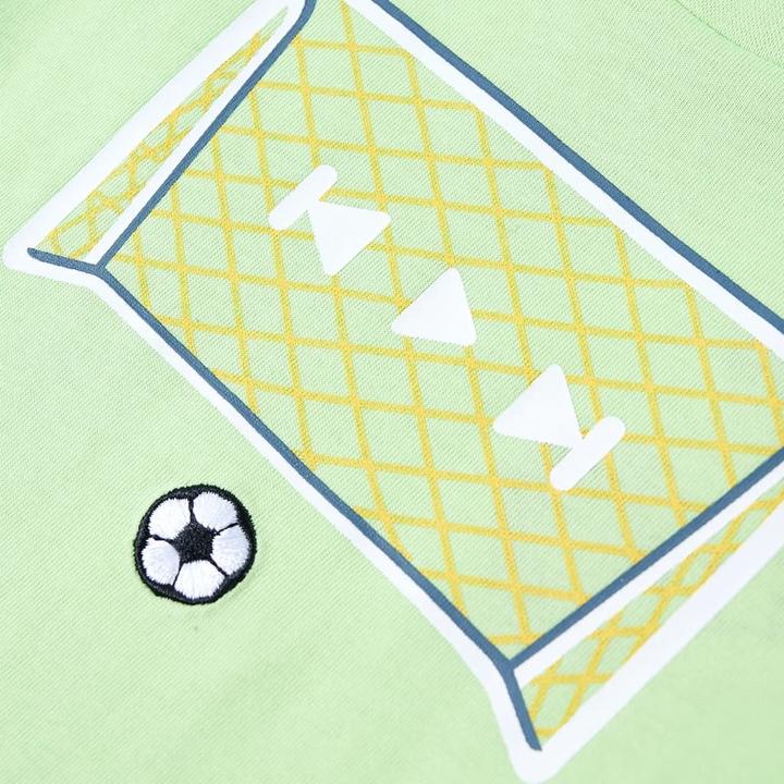 Immagine prodotto VidaXL T-shirt per bambini verde lime 104,Materiale: 100 % cotone,Colore (104)
