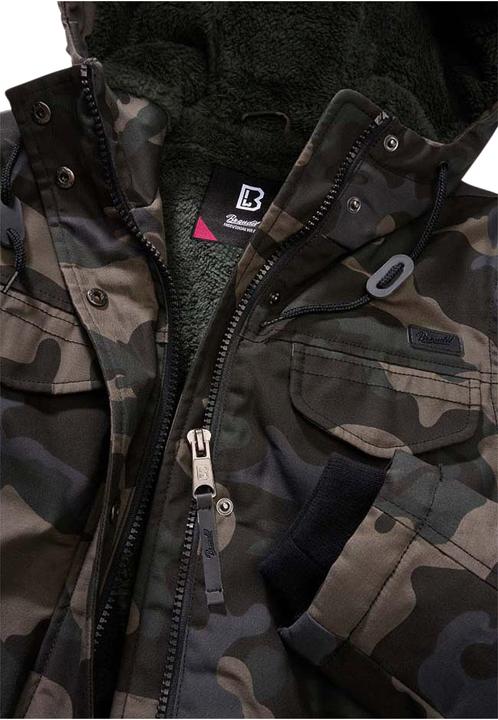 Produktbild Brandit Damen Marsh Lake Parka Grösse S Farbe Dunkles Tarnmuster (S)