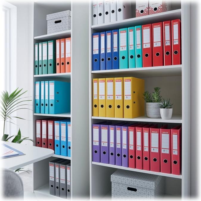 Actual product image Esselte Lever arch file plastic (A4, 50 mm, 1 Piece)