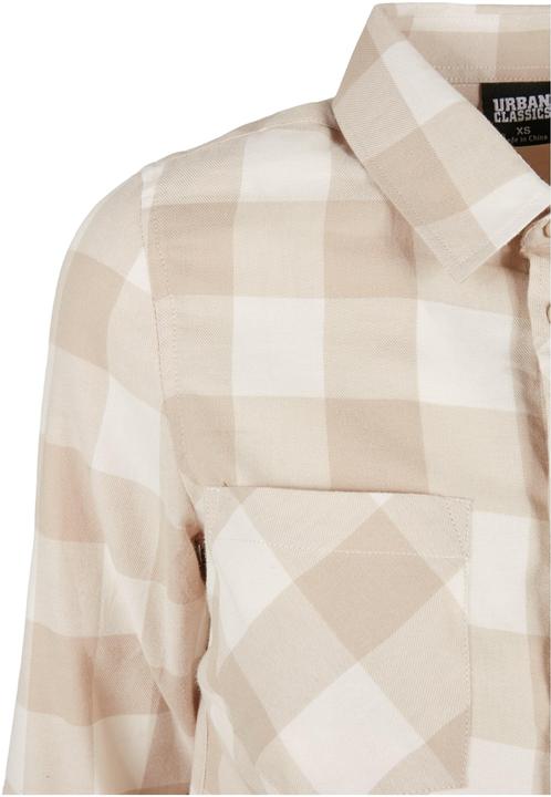 Image du produit Urban Classics Chemise femme en flanelle à carreaux Turnup - 1180 (XXL)