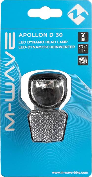 Produktbild M-Wave Apollon D 30 Dynamo Scheinwerfer