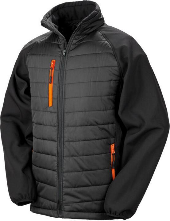 Schwarz/Orange