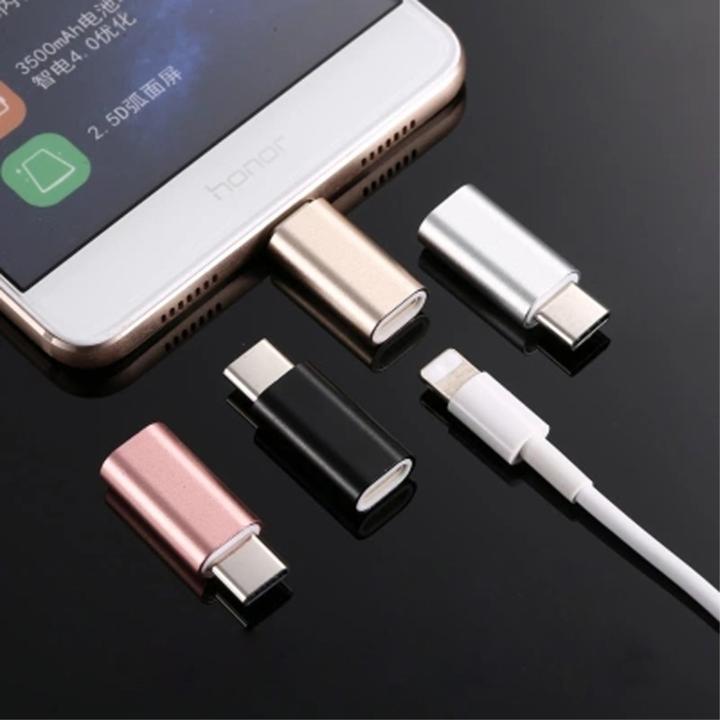 Actual product image Deltalabs USB C auf Lightning Mini Konverter Adapter (USB Type C, Lightning)