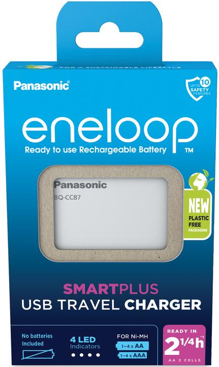 Panasonic BQ-CC87 (1 pcs., 1900 mAh, Chargers without battery)