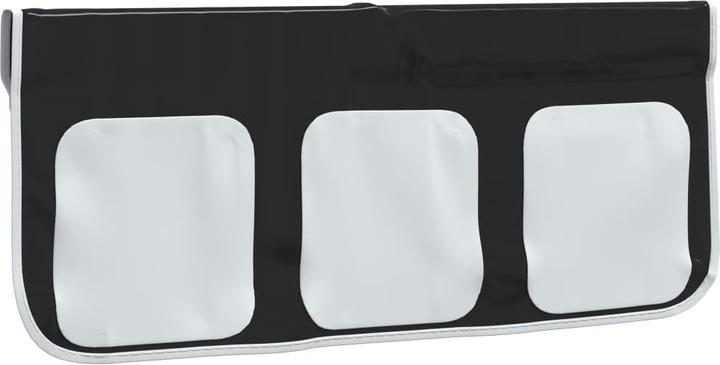 Produktbild VidaXL Vorhänge für Hochbett mit Tunnel Weiss und Schwarz