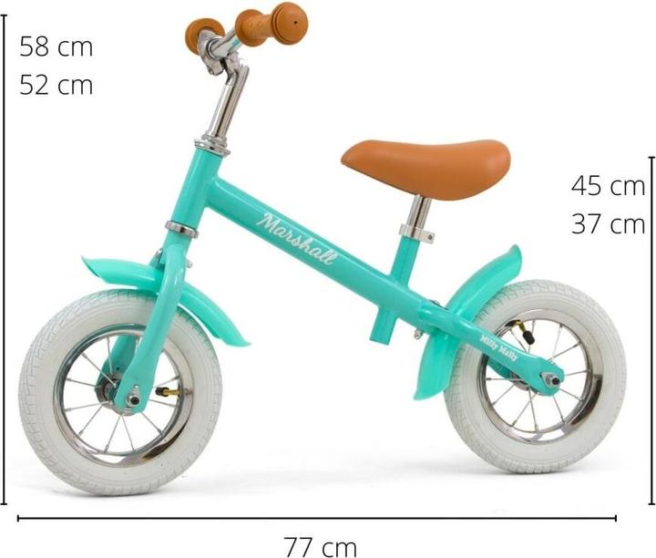 Produktbild Mally Marshall Air Mint balance bike (10")