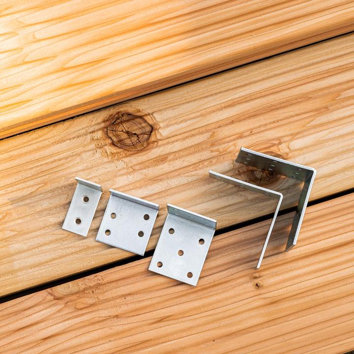 Produktbild Helpmate Lochplattenwinkel 40x40x20, verzinkt, 24 Stück (Lochplattenwinkel, 24 Stk.)