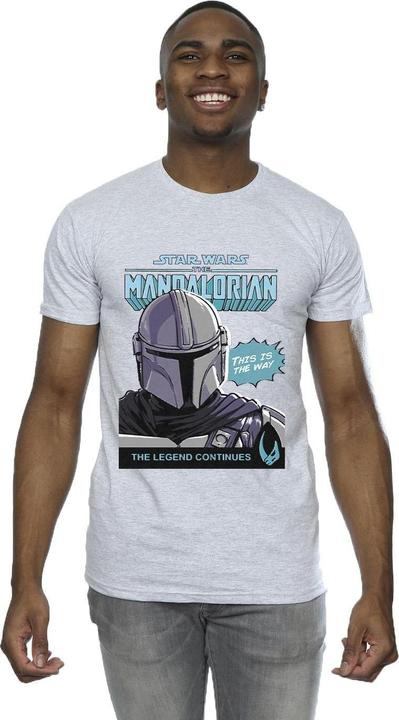 Produktbild Star Wars Mando Comic Cover TShirt (M)