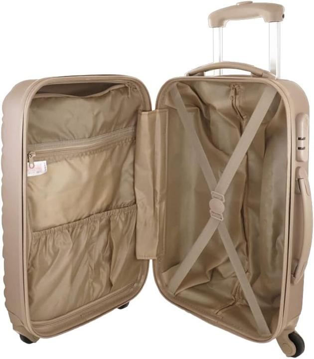 Image du produit Camomilla Set de bagages, 40L+15L, or (40 l, Bagage à main (jusqu'à 50l))