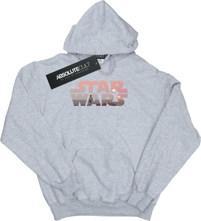 Actual product image Star Wars Womens/Ladies Tatooine Logo Hoodie (XXL)