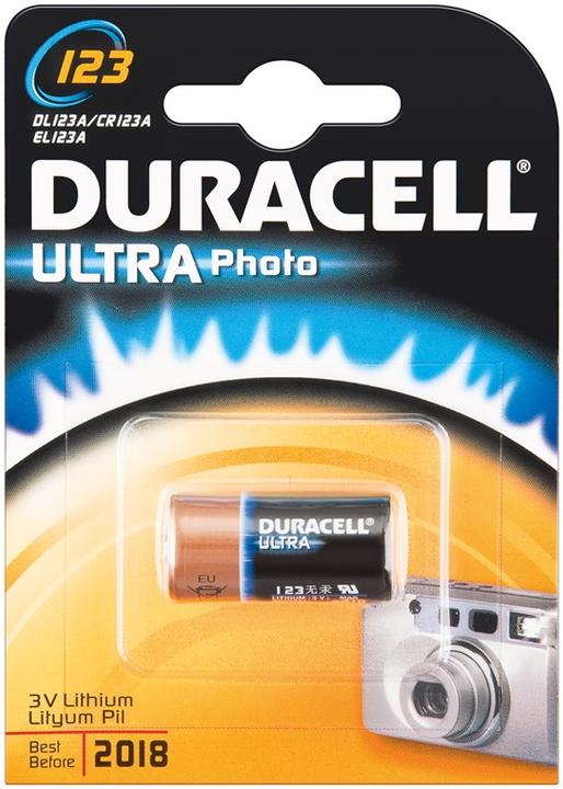 Actual product image Duracell Ultra Photo (1 pcs., CR123A, 1400 mAh)