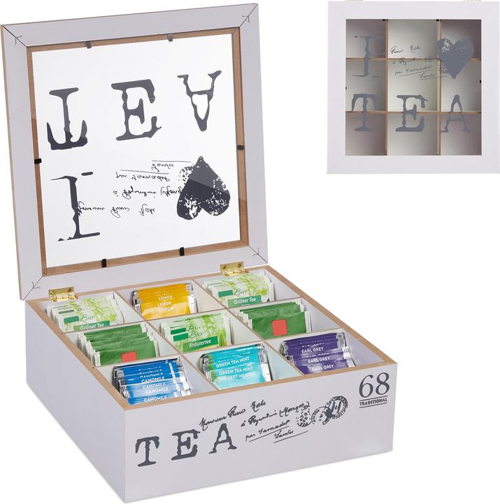 Actual product image Relaxdays Teebox