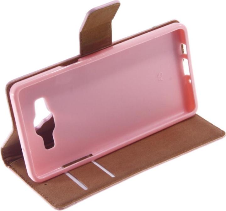 Image du produit OEM Slim Leather Book Case for A5 Galaxy A500 - rose 4250710560851 (Samsung Galaxy A5)