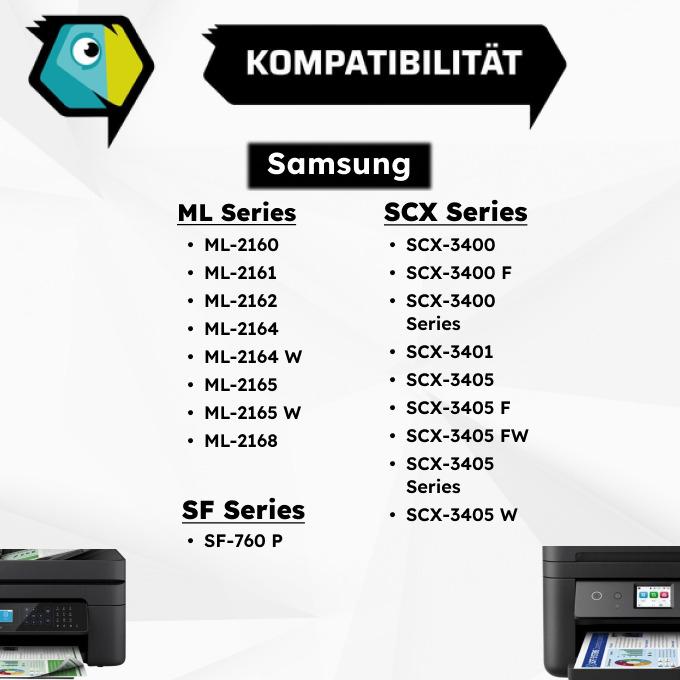 Actual product image Inkadoo Compatible toner for Samsung MLT-D101S/ELS / 101 ML-2161 SCX-3405 F SCX-3400 F SCX-3405 ML-2165 W (FC)