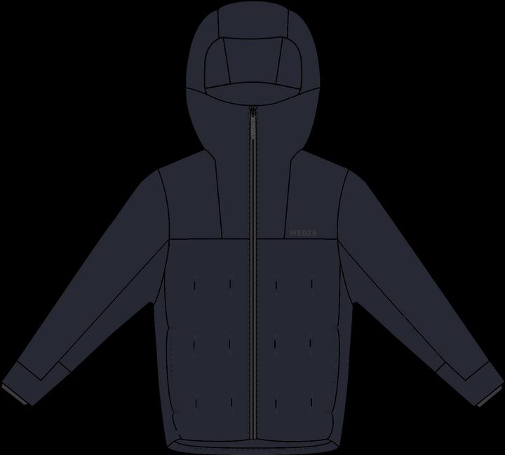 Image du produit Wedze Veste de ski enfants matelassée chaude et imperméable - 500 bleu (152)