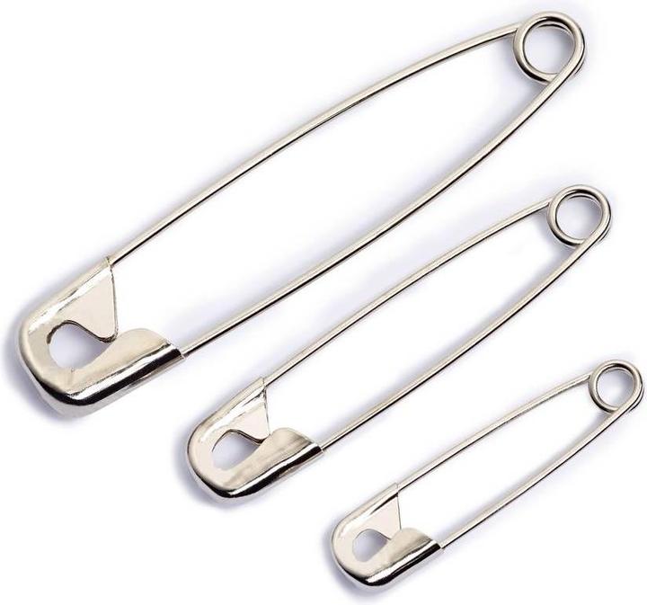 Produktbild Prym Sicherheitsnadeln Stahl, silber Nr. 1, 34 mm, Karton 1'000 Stk