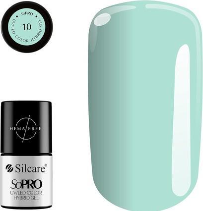 Produktbild Silcare SILCARE SoPro Hybrid Gel lakier hybrydowy 010 7g (Turquoise, Gel-Effekt Nagellack)