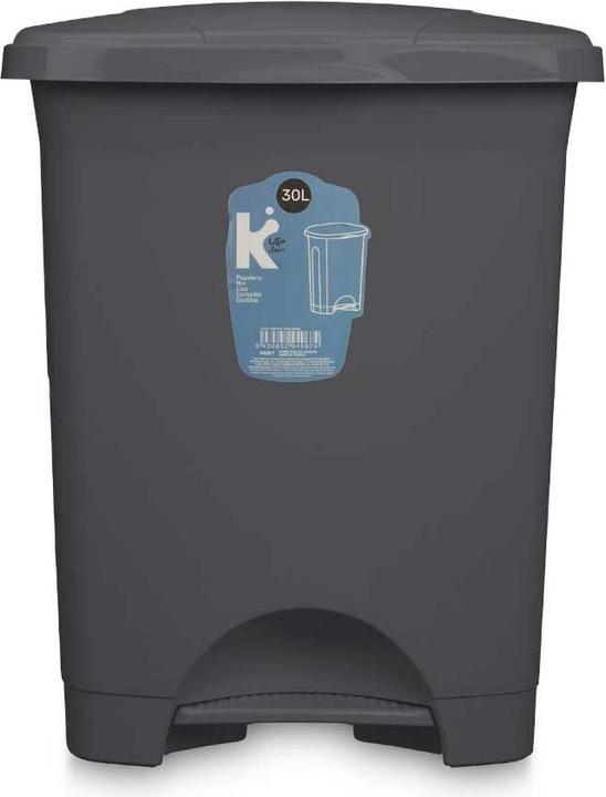 Immagine prodotto Natec Papierkorb mit Pedal Anthrazit Kunststoff 30 L (4 Stück) (30 l)