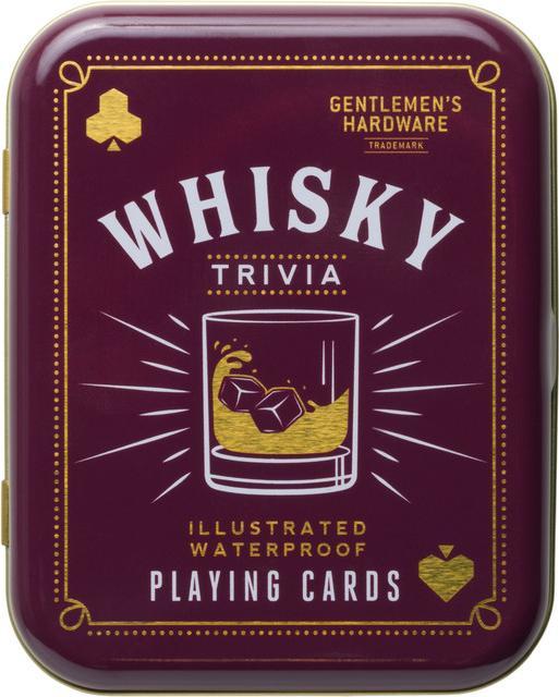 Image du produit Gentlemen's Hardware Jeu de cartes Whisky (Anglais)