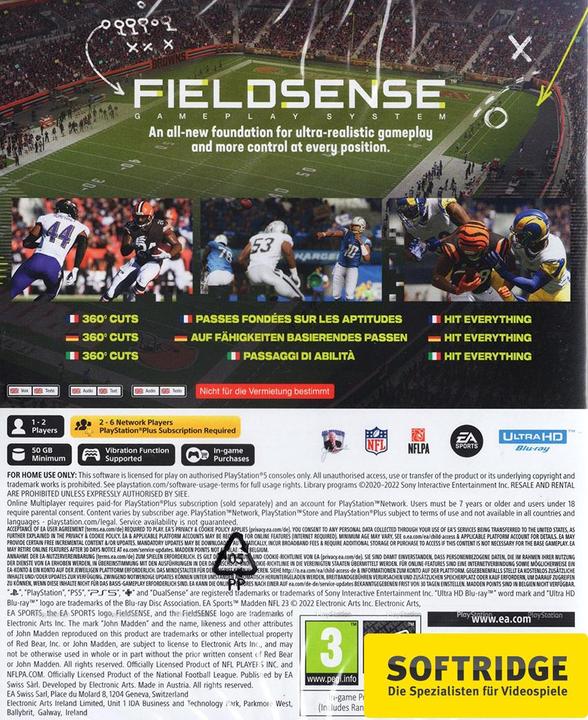 Actual product image EA Games Madden NFL 23 (PS5, DE)