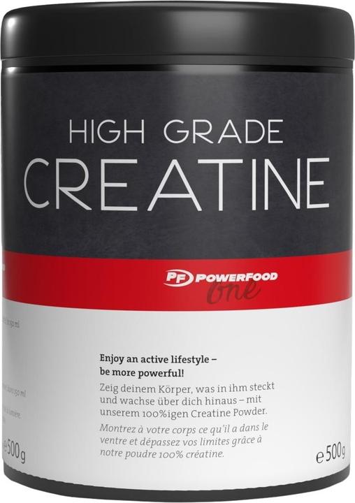 Produktbild PowerFood One High Grade Creatine (1 Stück, Pulver, 500 g)
