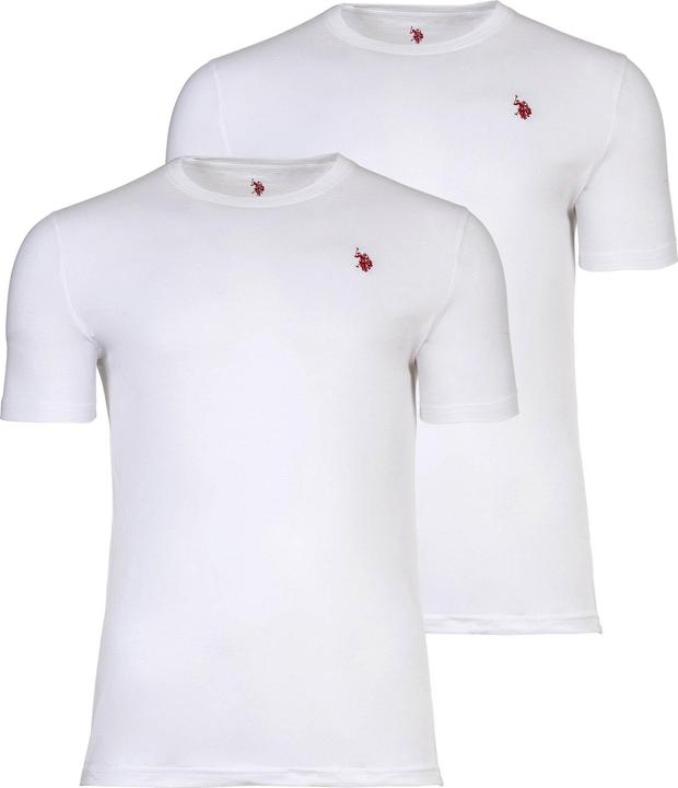 Actual product image U.S. Polo ASSN. Shirts 2-pack R-neck T-shirts (M)