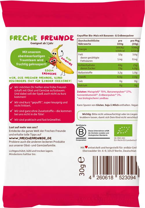 Produktbild Freche Freunde Knusper-Herzchen (30 g)