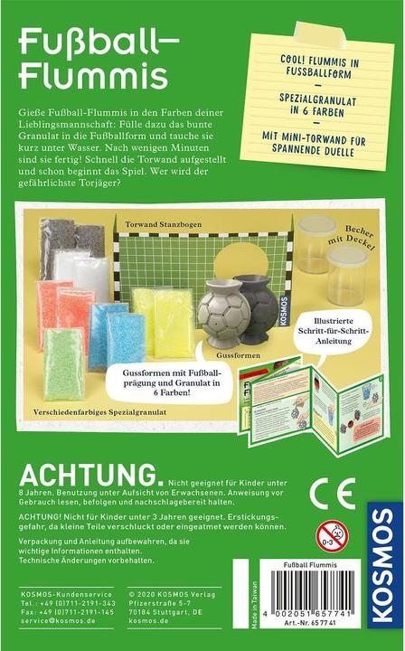 Produktbild Kosmos Experimentierkasten Fussball-Flummis