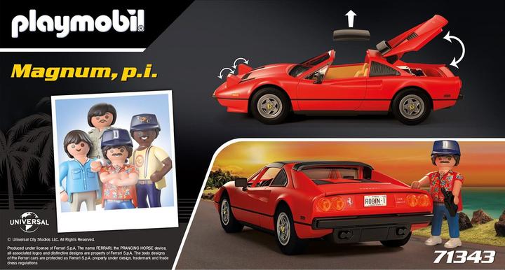 Produktbild Playmobil Magnum, p.i. Ferrari 308 GTS Quattrovalvole (71343)