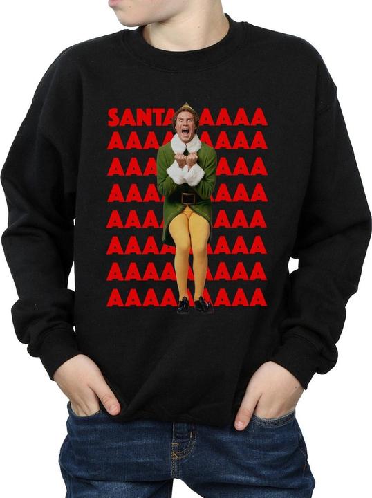 Produktbild Elf Buddy Santa Scream Sweatshirt Jungen (140, 146)