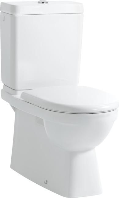 Produktbild Laufen MODERNA R Stand-WC für aufgesetzten Spülkasten, mit Spülrand, weiss
