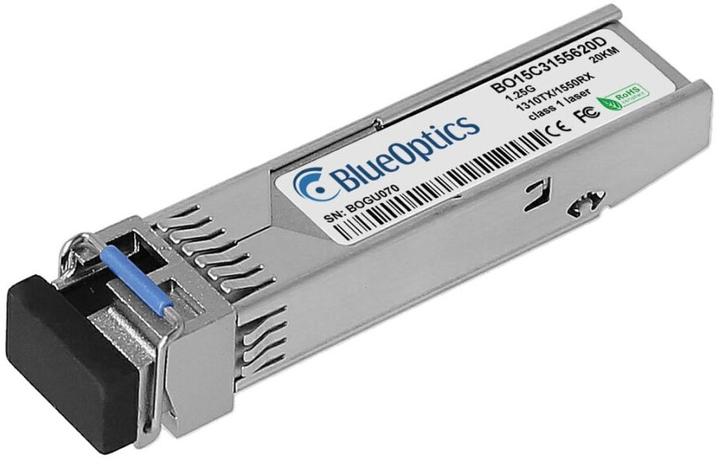 Actual product image BlueOptics NetApp SFP-BXU35-20KM compatible SFP BO15C3155620D